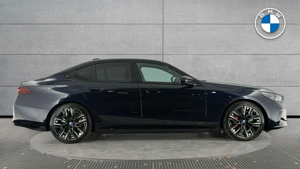 BMW i5 Saloon PE75YLN Black #3