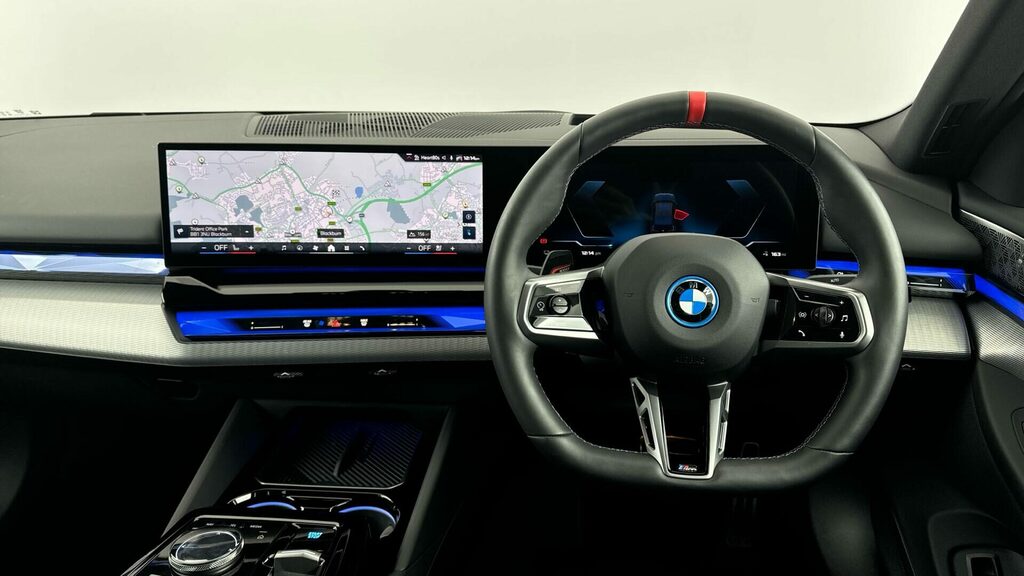 BMW i5 Saloon PE75YLN Black #5