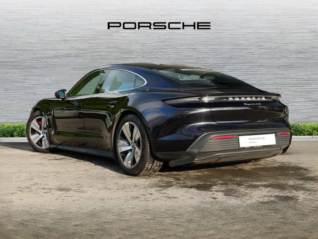Porsche Taycan 4S Black #3