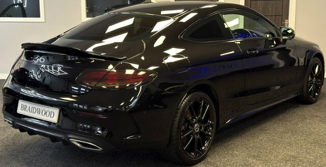Mercedes-Benz C Class Coupe SH19NFX Black #6