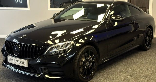 Mercedes-Benz C Class Coupe SH19NFX Black #5