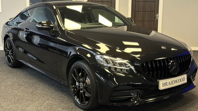 Mercedes-Benz C Class Coupe SH19NFX Black #3