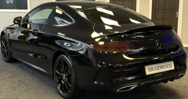 Mercedes-Benz C Class Coupe SH19NFX Black #4