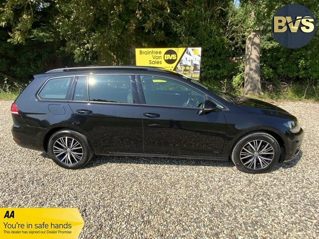 Volkswagen Golf Tdi Se Nav Estate EP19WNM Black #2