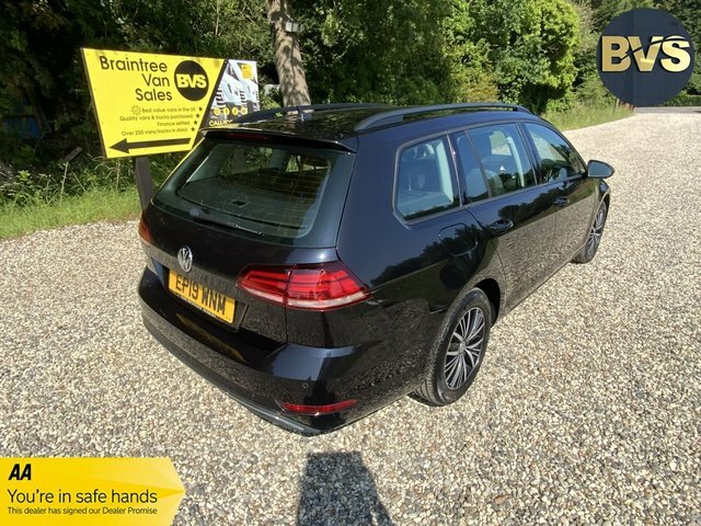 Volkswagen Golf Tdi Se Nav Estate EP19WNM Black #3