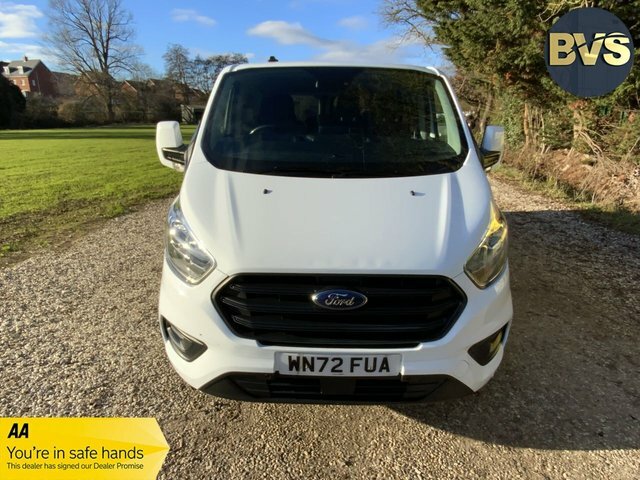 Ford Transit Custom 320 Ecoblue Trend 9 WN72FUA White #2