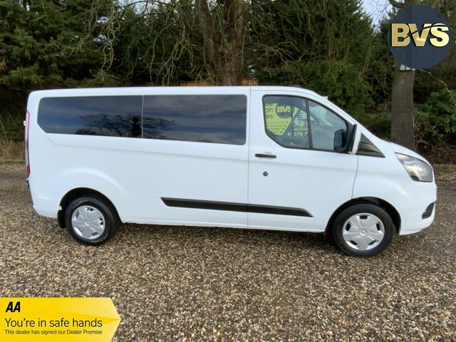 Ford Transit Custom 320 Ecoblue Trend 9 LD73ERK White #3