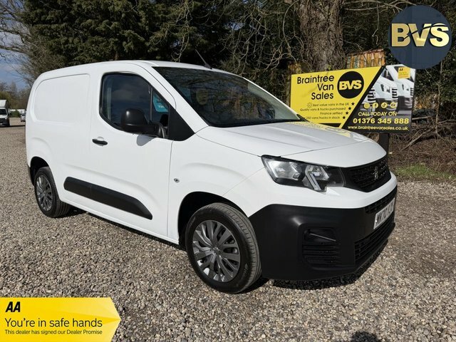 Peugeot Partner 1000 Puretech Professional Standard White
