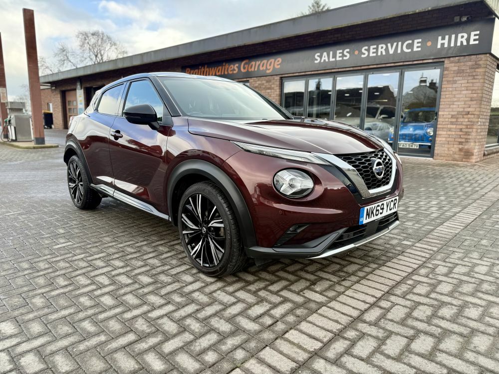 Nissan Juke 1.0 Dig-t Tekna Dct NK69YCR Red #2