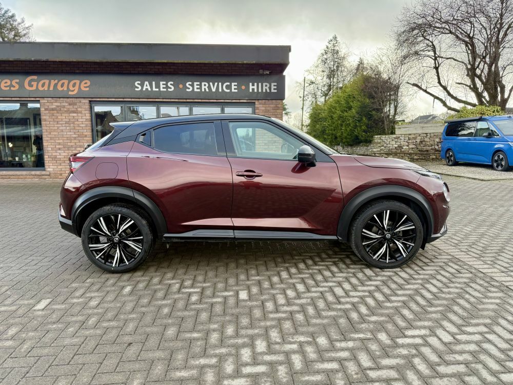 Nissan Juke 1.0 Dig-t Tekna Dct NK69YCR Red #5