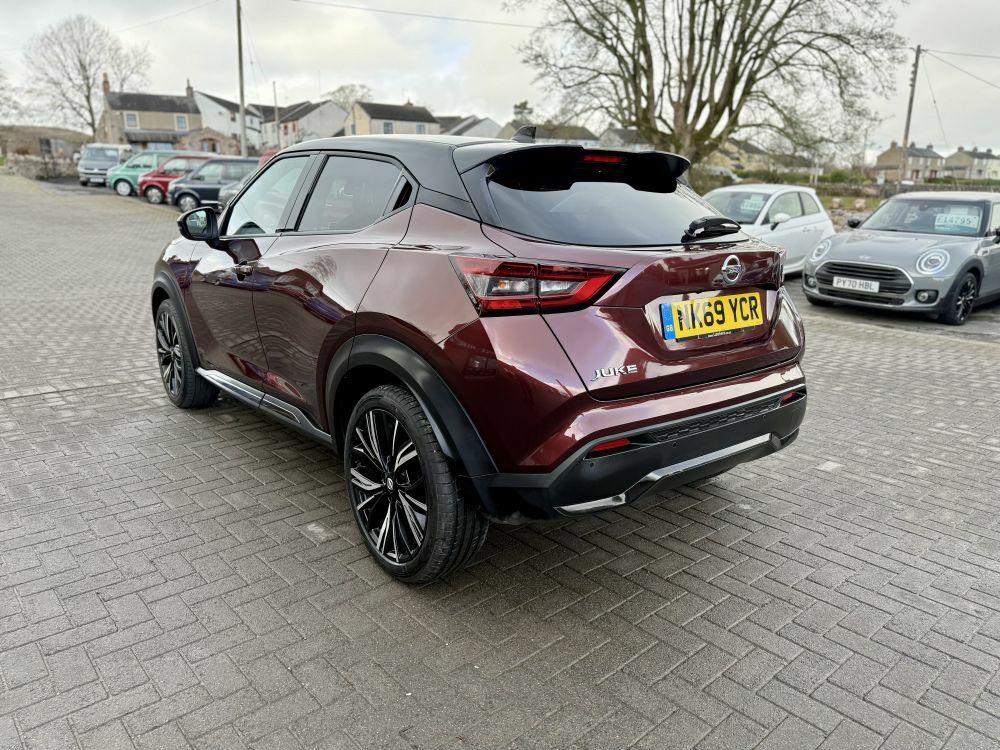 Nissan Juke 1.0 Dig-t Tekna Dct NK69YCR Red #4