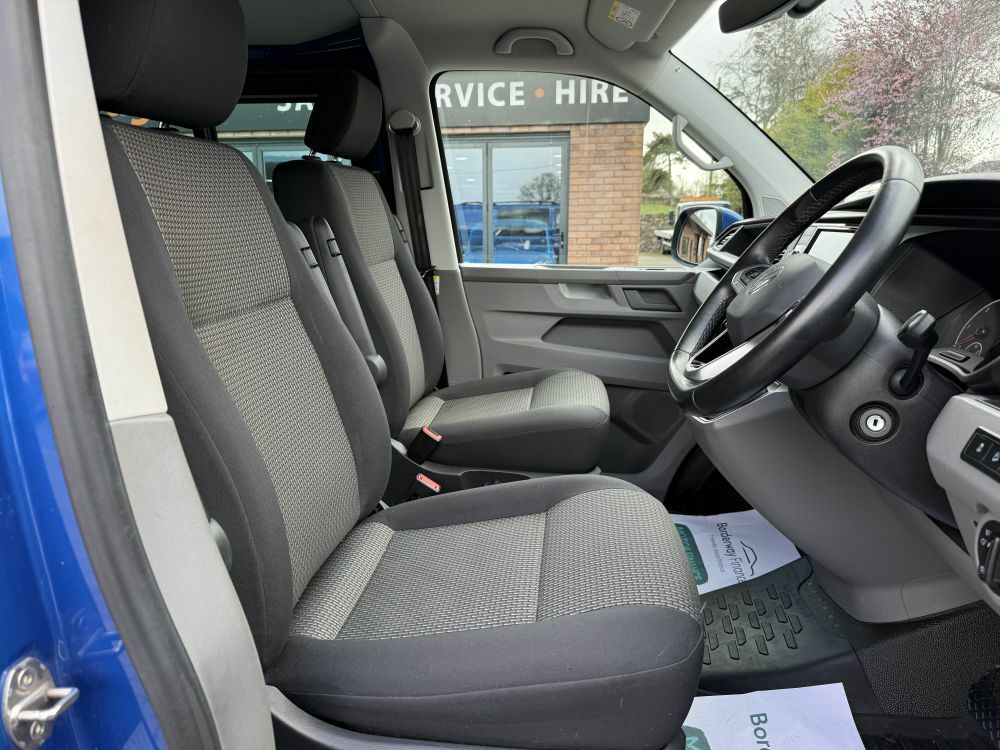 Volkswagen Transporter 2.0 Bitdi T32 Highline Kombi Dsg 4Motion YD71HZL Blue #6