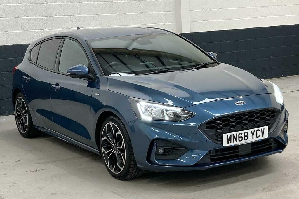 Ford Focus 1.0T Ecoboost St-line X Euro 6 Ss Blue