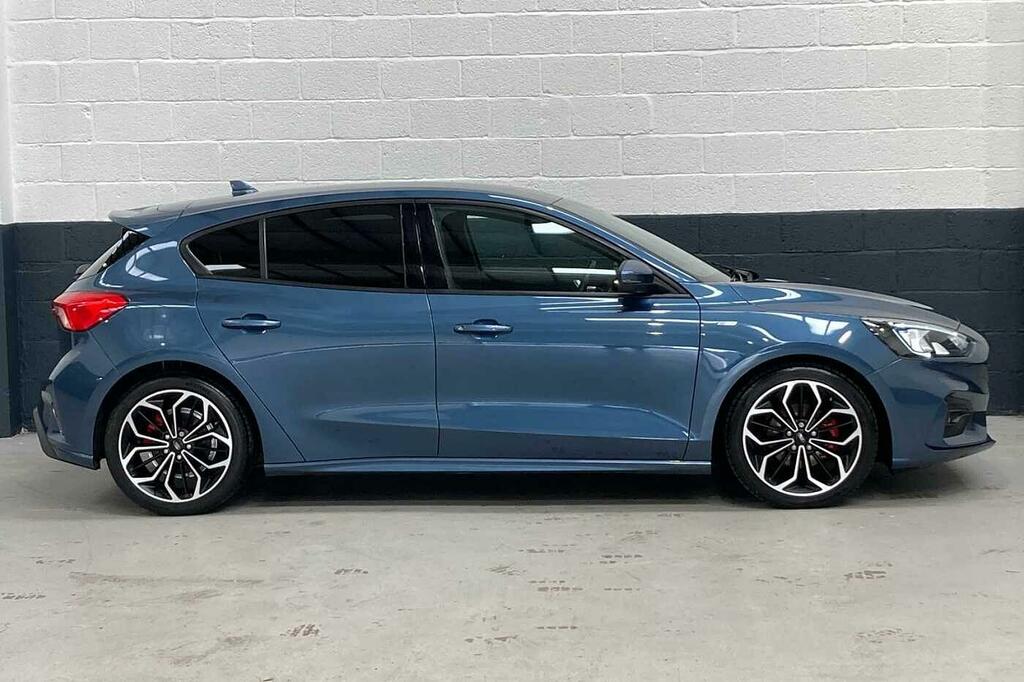 Ford Focus 1.0T Ecoboost St-line X Euro 6 Ss WN68YCV Blue #5