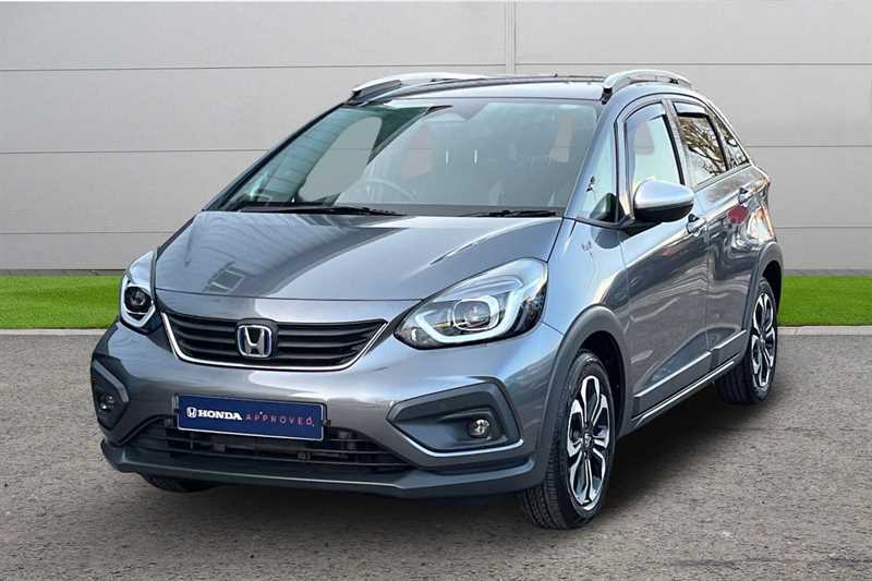 Honda Jazz 1.5 I-mmd Hybrid Crosstar Ex Ecvt Grey