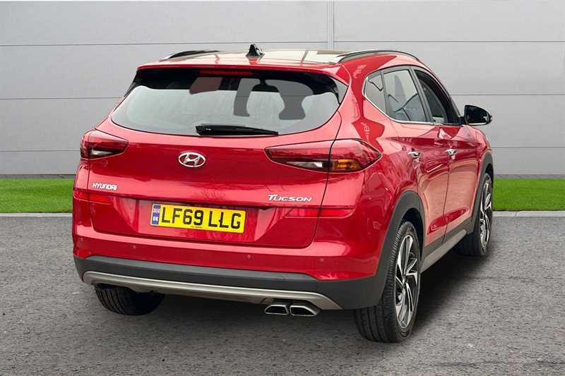 Hyundai Tucson 1.6 T-gdi Premium Se LF69LLG Red #3