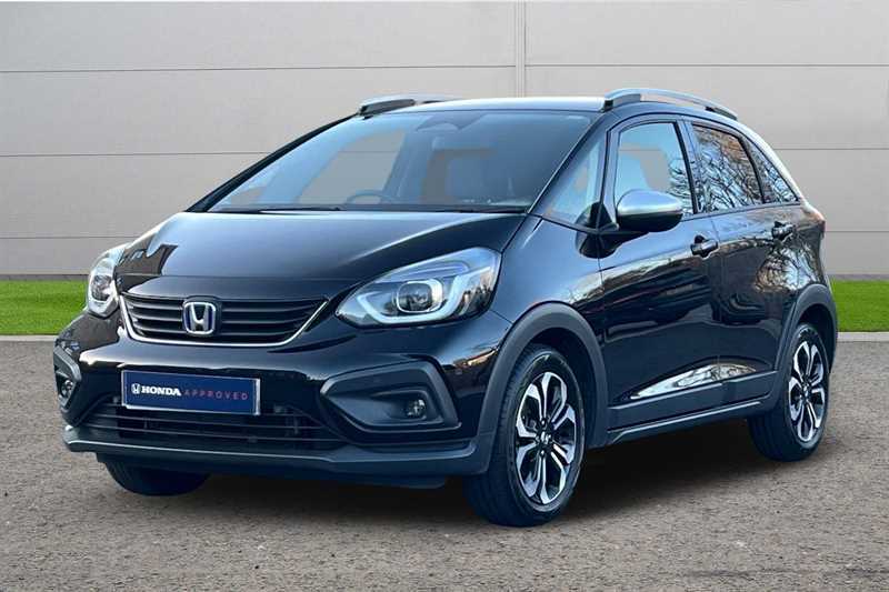 Honda Jazz 1.5 I-mmd Hybrid Crosstar Ex Ecvt Black