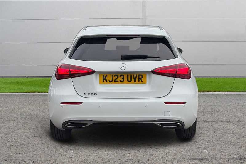 Mercedes-Benz A Class A200 Sport Executive KJ23UVR White #4