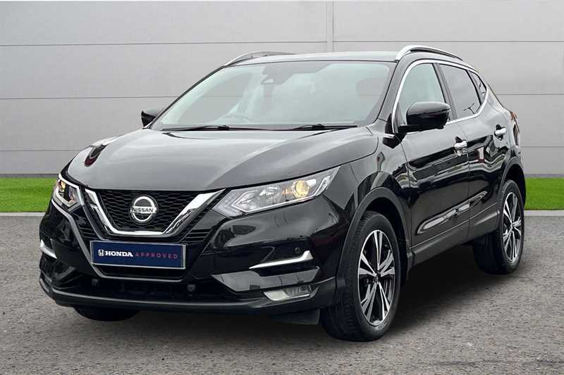 Nissan Qashqai 1.3 Dig-t 160 157 N-connecta Dct Glass Roof Black