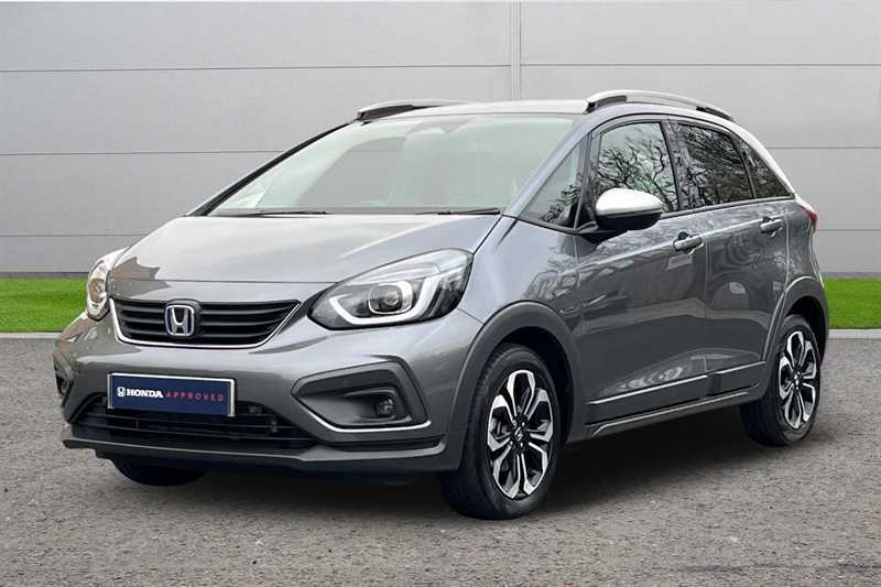 Honda Jazz 1.5 I-mmd Hybrid Crosstar Ex Ecvt Grey