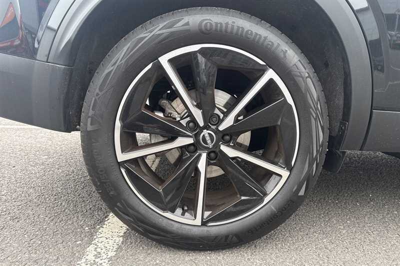 Nissan Qashqai 1.3 Dig-t Mh Tekna BP75AOX Black #6