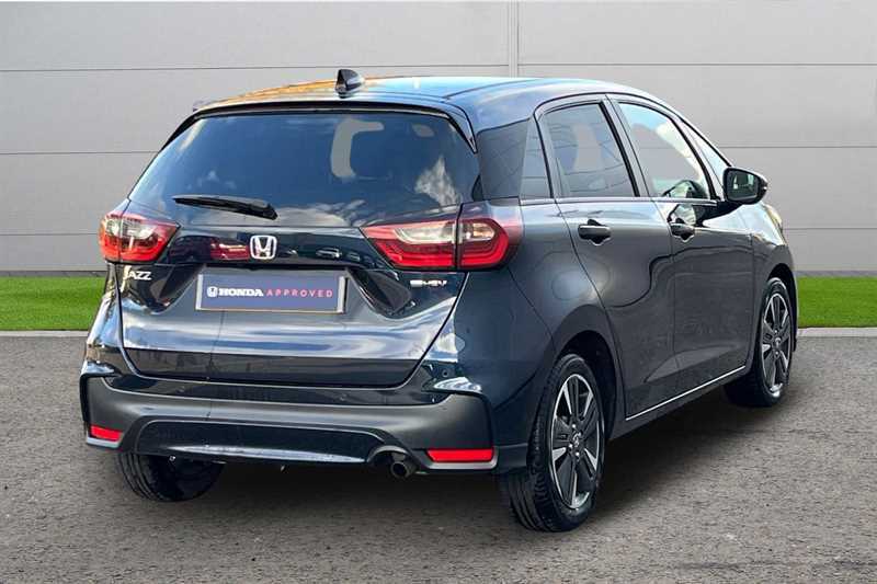 Honda Jazz 1.5 I-mmd Hybrid Advance Ecvt DE73VYX Blue #3