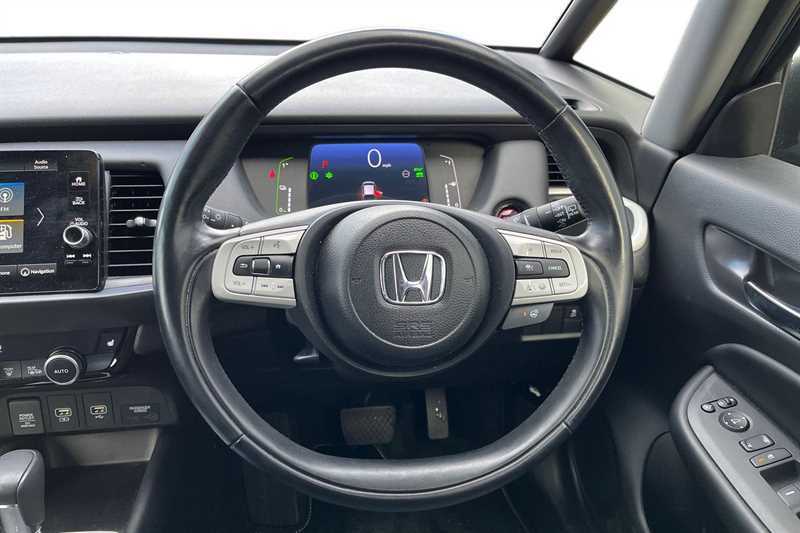 Honda Jazz 1.5 I-mmd Hybrid Advance Ecvt DE73VYX Blue #4