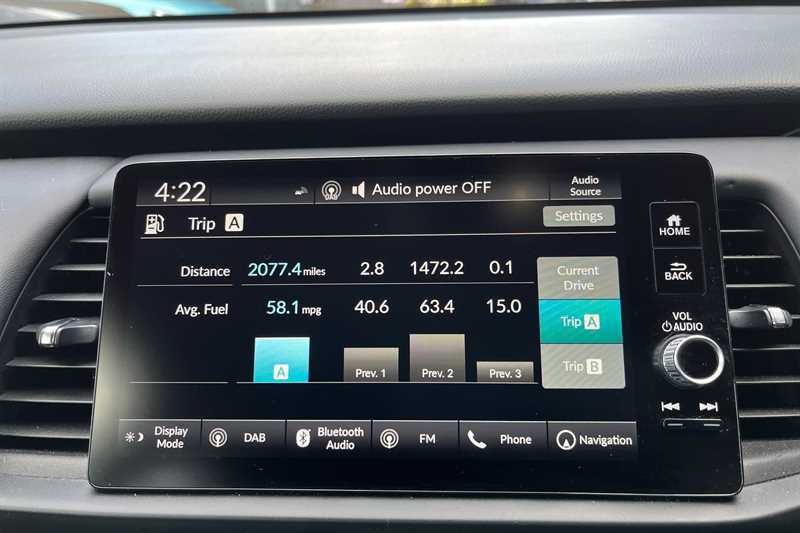 Honda Jazz 1.5 I-mmd Hybrid Advance Ecvt DE73VYX Blue #6