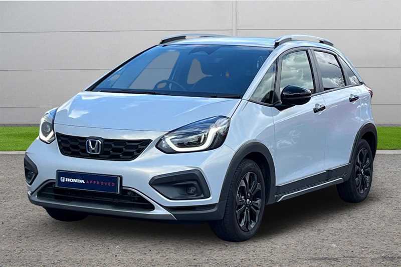 Honda Jazz 1.5 I-mmd Hybrid Crosstar Advance Ecvt White