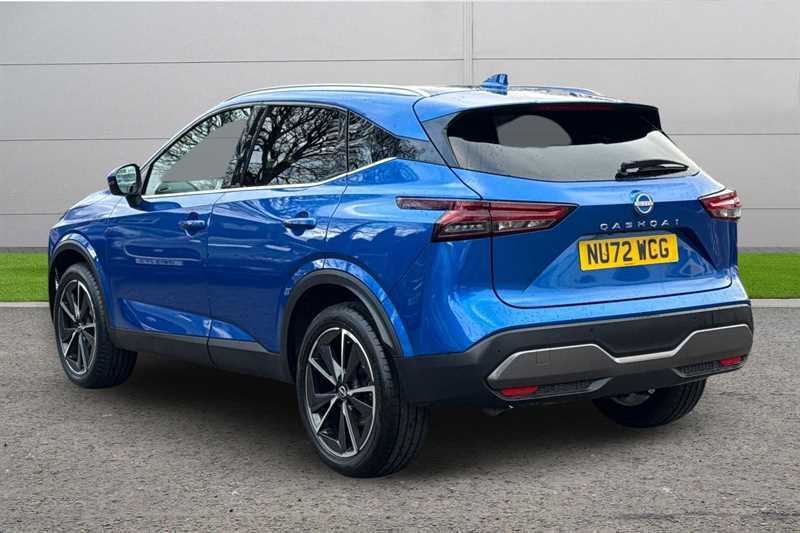 Nissan Qashqai 1.3 Dig-t Mh Tekna NU72WCG Blue #2