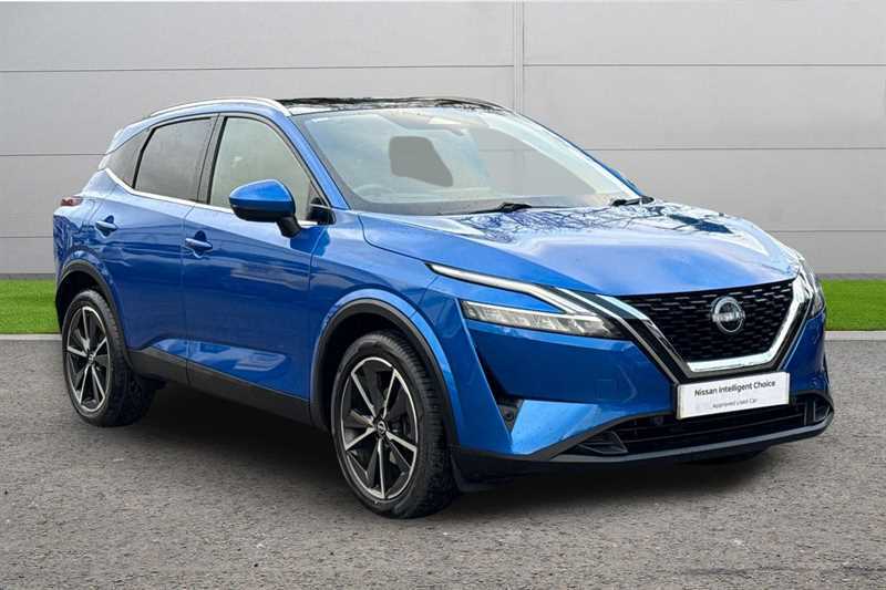 Nissan Qashqai 1.3 Dig-t Mh Tekna Blue