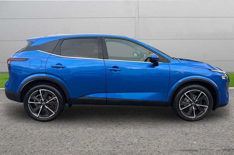 Nissan Qashqai 1.3 Dig-t Mh Tekna NU72WCG Blue #3