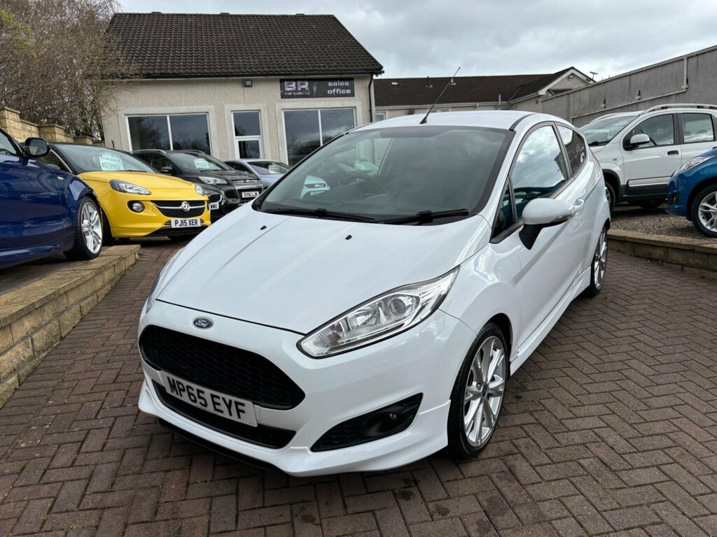 Ford Fiesta 1.0T Ecoboost Zetec S Euro 6 Ss MP65EYF White #2