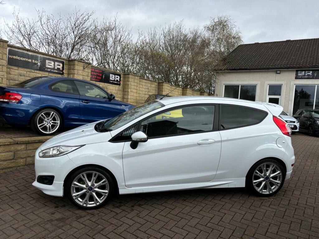Ford Fiesta 1.0T Ecoboost Zetec S Euro 6 Ss MP65EYF White #3