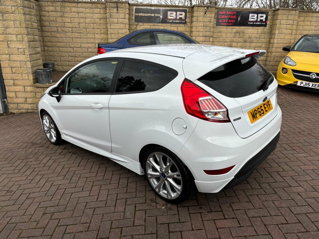 Ford Fiesta 1.0T Ecoboost Zetec S Euro 6 Ss MP65EYF White #5