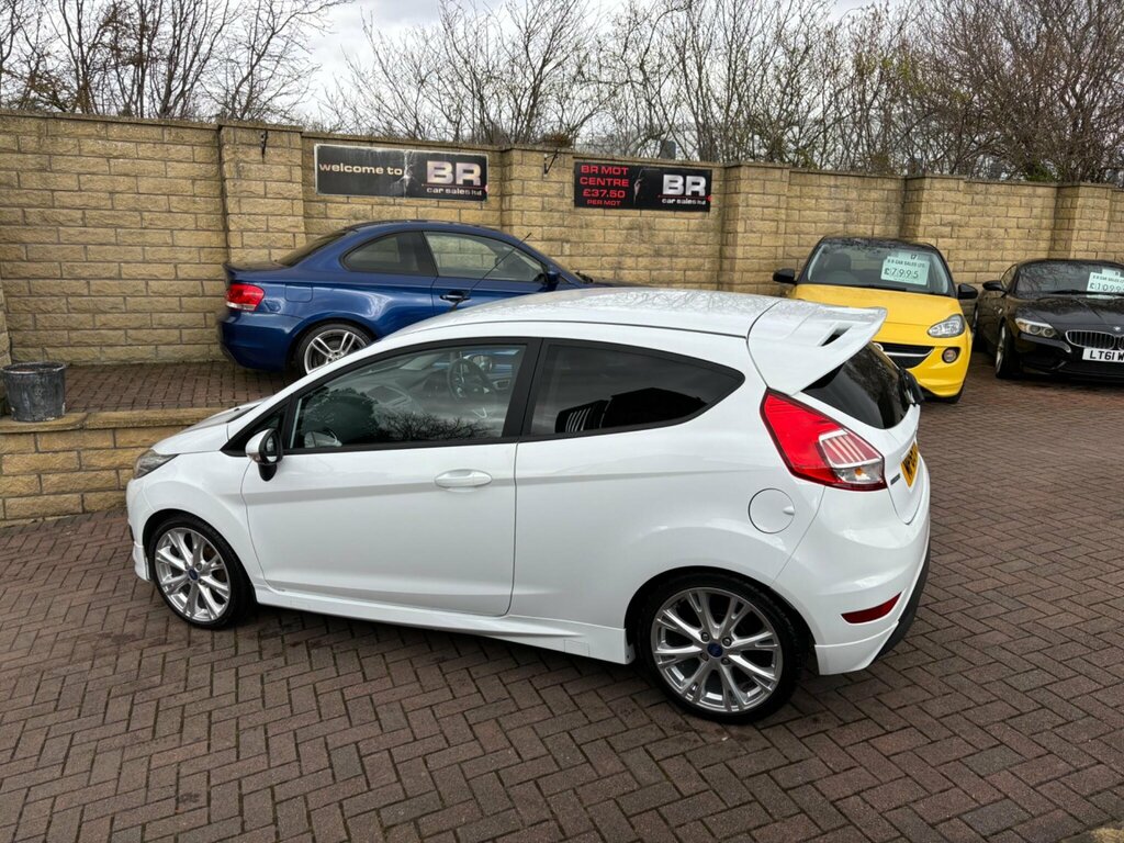 Ford Fiesta 1.0T Ecoboost Zetec S Euro 6 Ss MP65EYF White #4