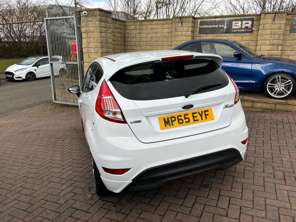 Ford Fiesta 1.0T Ecoboost Zetec S Euro 6 Ss MP65EYF White #6