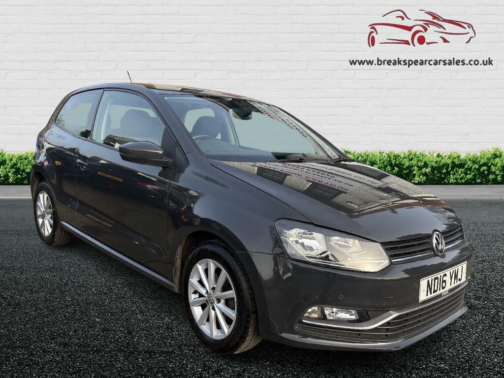 Volkswagen Polo 1.0 Bluemotion Tech Match Euro 6 S S Grey