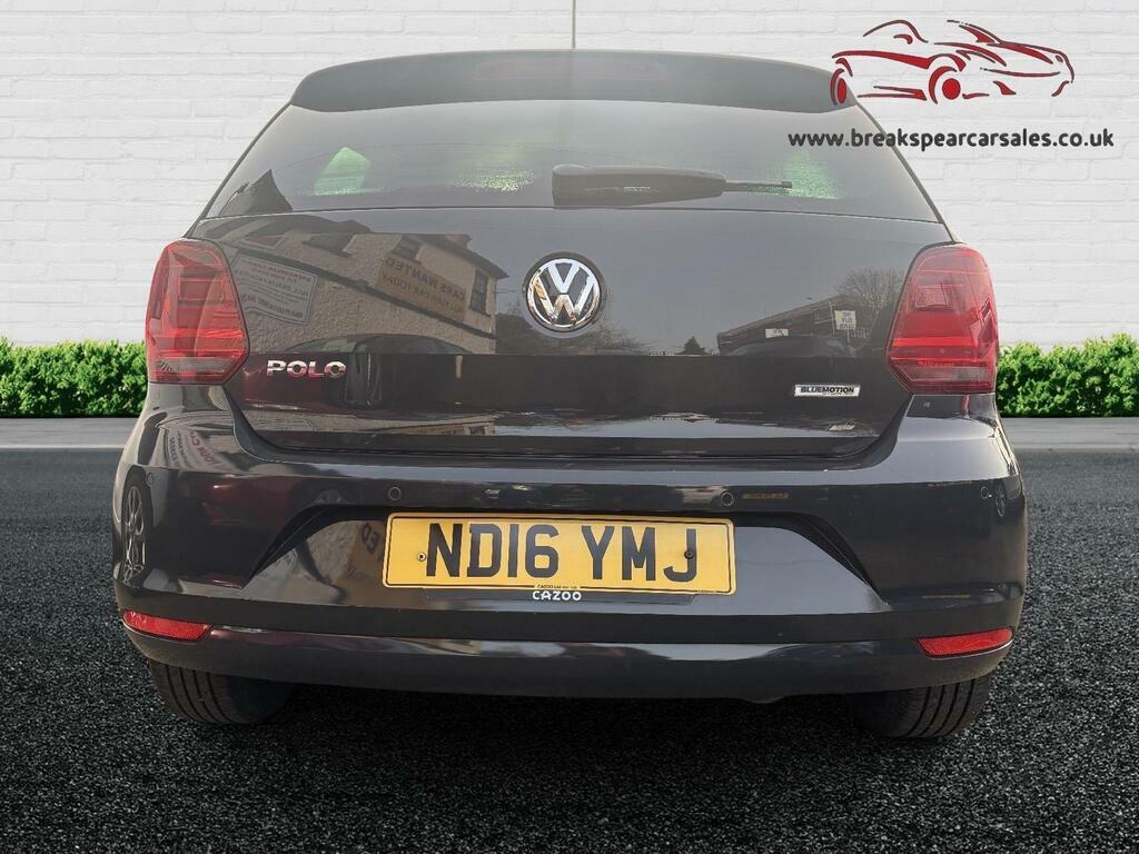 Volkswagen Polo 1.0 Bluemotion Tech Match Euro 6 S S ND16YMJ Grey #5