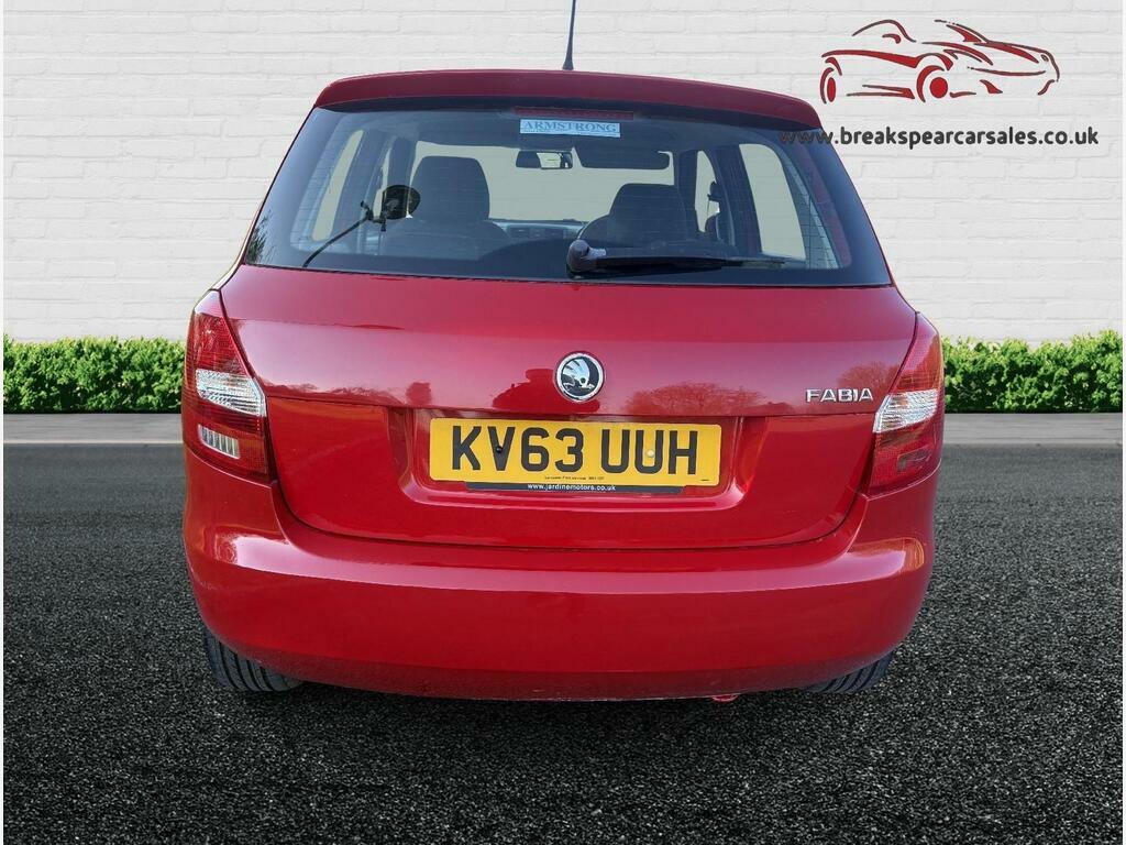 Skoda Fabia 1.2 Se Euro 5 KV63UUH Red #6