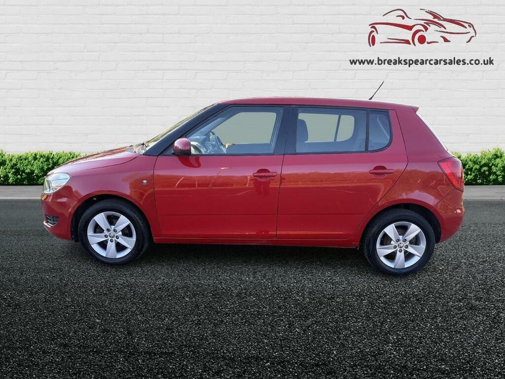 Skoda Fabia 1.2 Se Euro 5 KV63UUH Red #5