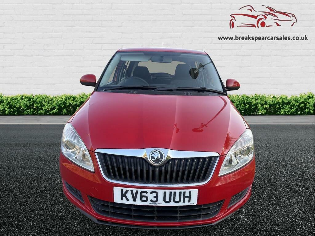 Skoda Fabia 1.2 Se Euro 5 KV63UUH Red #2