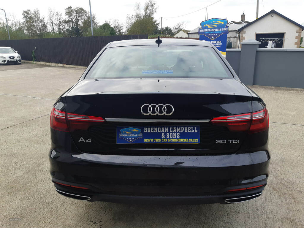 Audi A4 30 Tdi Technik S Tronic CF71DZD Black #3