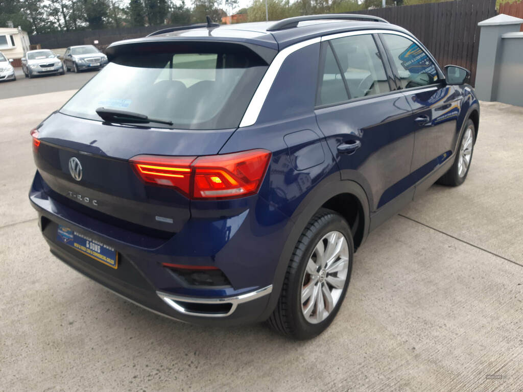 Volkswagen T-Roc 1.6 Tdi Se DH19DHM Blue #5