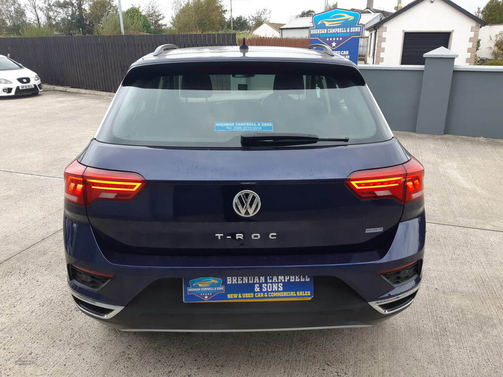 Volkswagen T-Roc 1.6 Tdi Se DH19DHM Blue #4