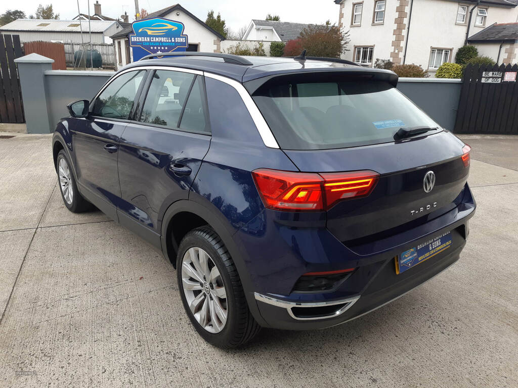 Volkswagen T-Roc 1.6 Tdi Se DH19DHM Blue #3