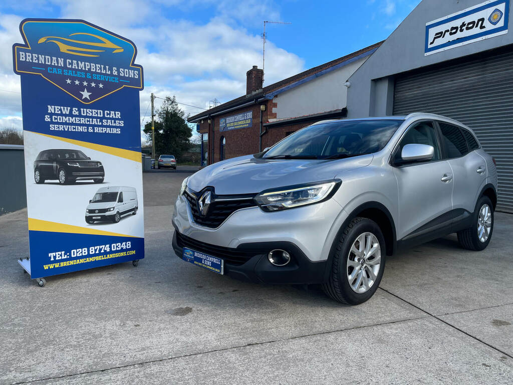 Renault Kadjar 1.5 Dci Dynamique Nav ML18OSB Silver #3