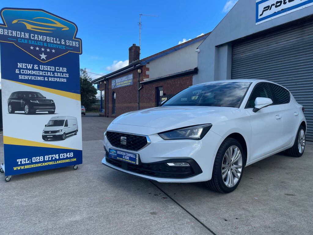 Seat Leon 1.5 Tsi Evo Se Dynamic DK71XMZ White #2