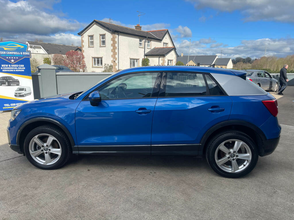 Audi Q2 30 Tdi Sport YH69KHV Blue #3