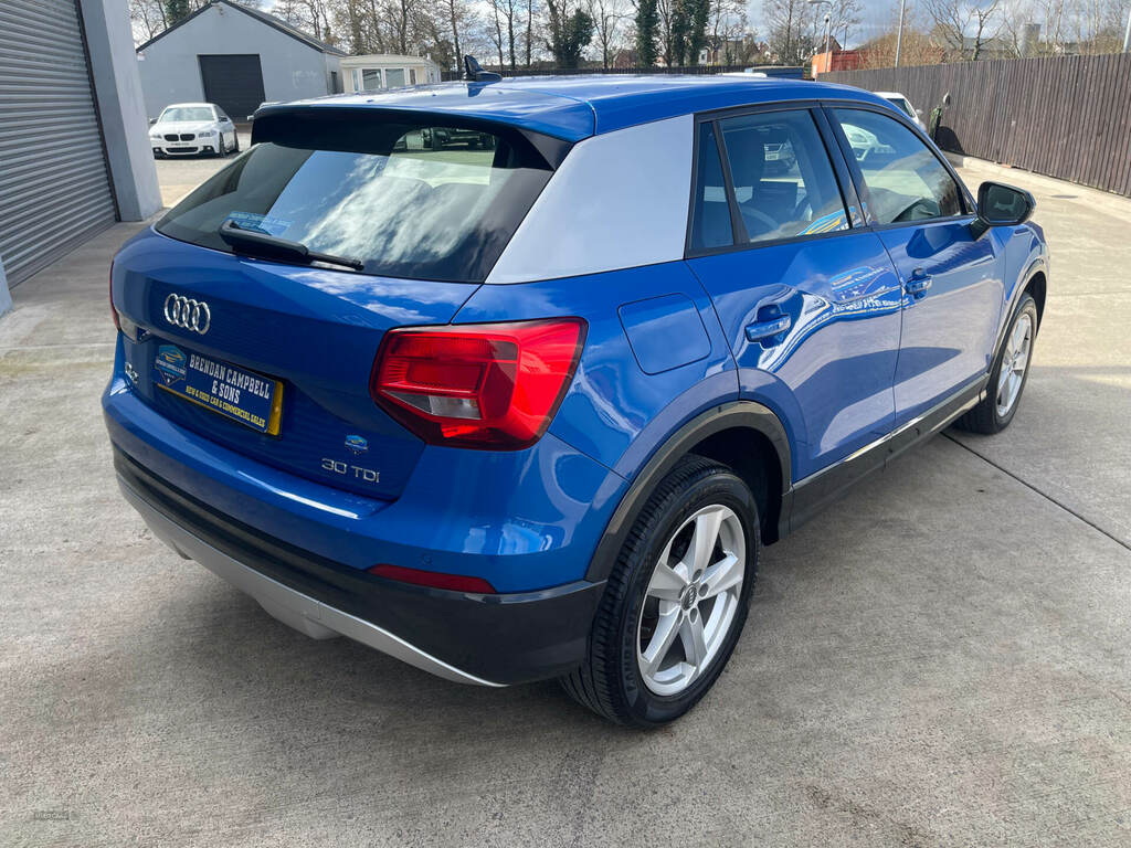 Audi Q2 30 Tdi Sport YH69KHV Blue #6